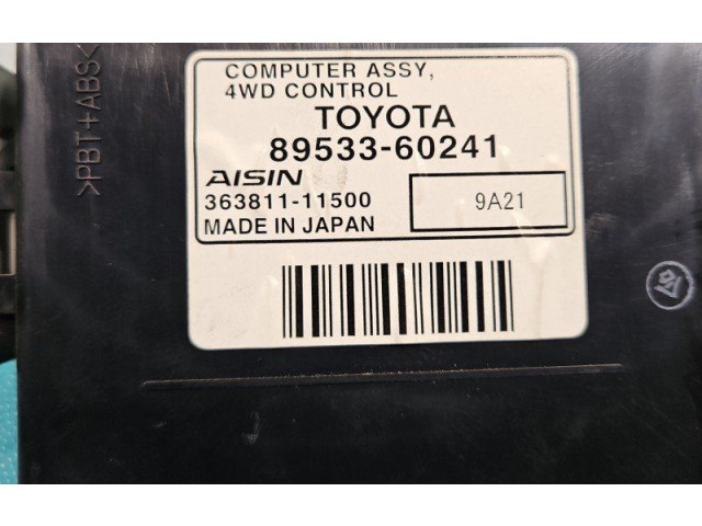 Přístrojová deska  Toyota Land Cruiser (J200) 2009 89533-60241, IMPRK1430426  