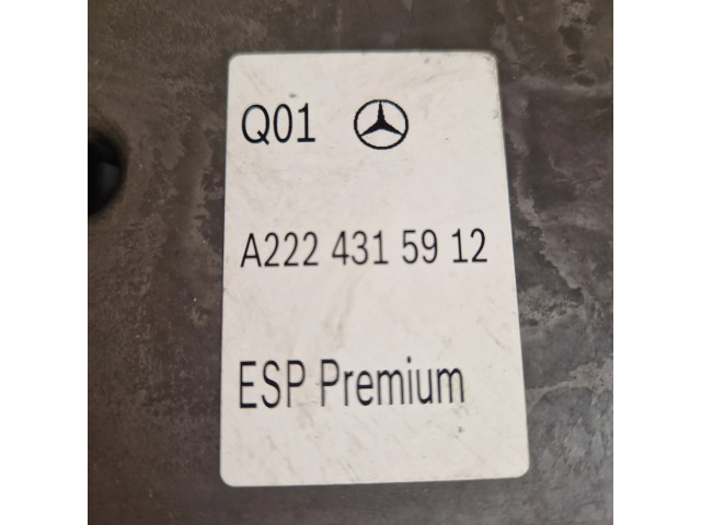 Jednotka ABS A2224315912, 0265956109   Mercede-Benz S C217 2016