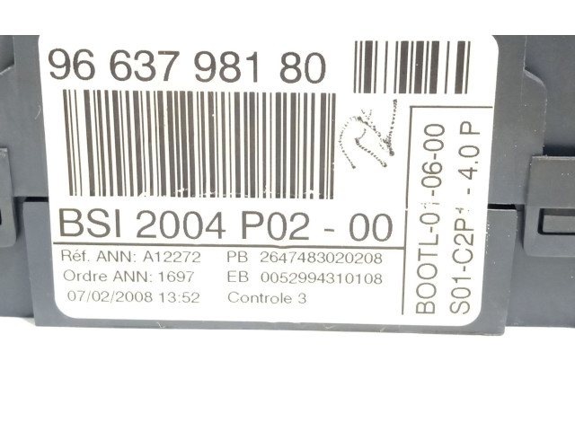 Volant Peugeot 308 2008 9663798180, 6580RK  