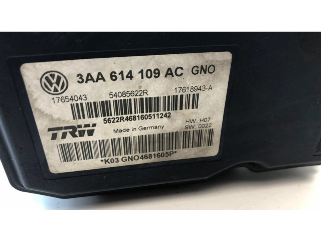Jednotka ABS 3AA614109AC, NA6274538   Volkswagen PASSAT CC 2011