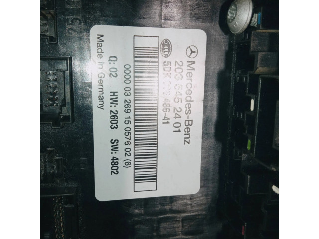 Блок комфорта 2035452401, 5DK00848641   Mercedes-Benz C W203   