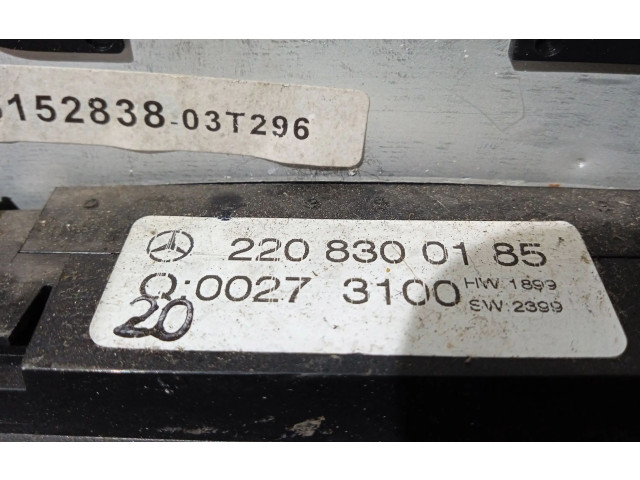 Блок управления климат-контролем 2208300185   Mercedes-Benz S AMG W221