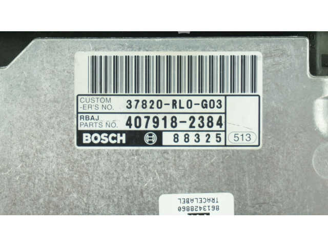 Řídící jednotka 37820RL0G03, 0281014809   Honda Accord 2008