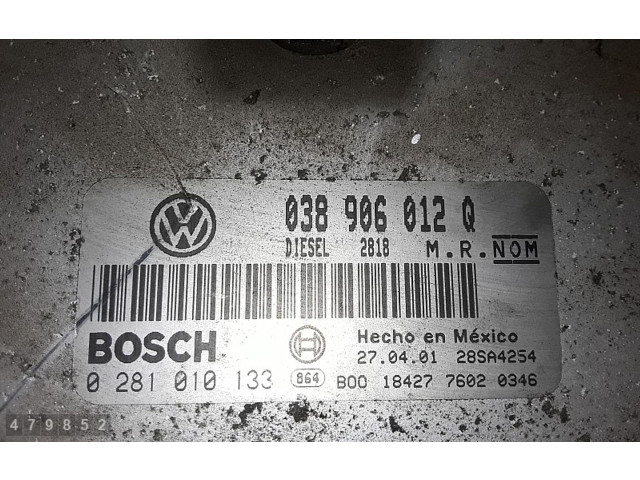 Řídící jednotka 038906012Q   Volkswagen New Beetle 2001
