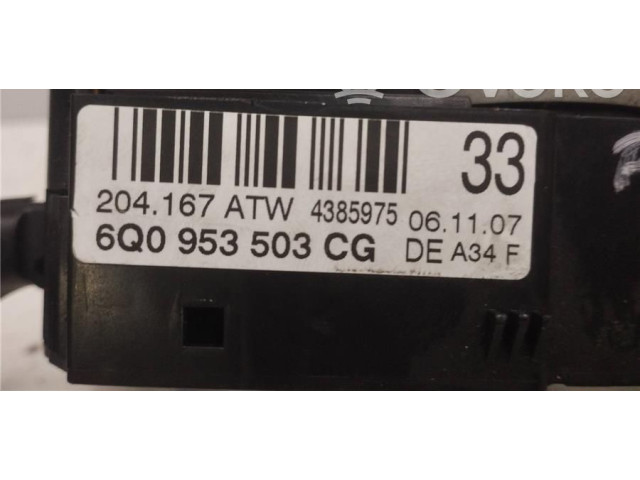 Переключатель дворников 6Q0953503CG, 0090086   Volkswagen Polo III 6N 6N2 6NF