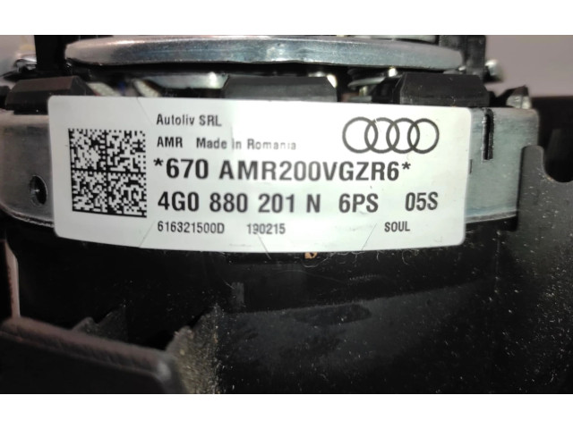 Volant Audi A6 S6 C7 4G 2015 4G0419091P, 4G0880201N  
