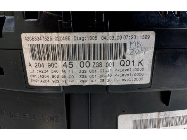 Přístrojová deska  Mercedes-Benz CL C215  2049004500  
