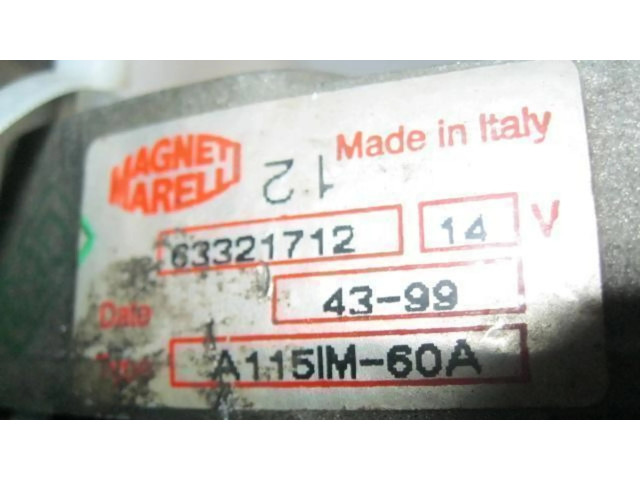 Генератор 63321712   Fiat Punto Evo 1.2     