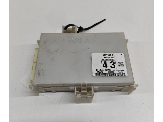 Блок комфорта 892210K321, 50128819   Toyota Hilux (AN120, AN130)   