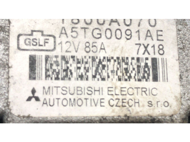 Генератор    A5TG0091AE, A5TG0091AE   Mitsubishi Colt CZ3