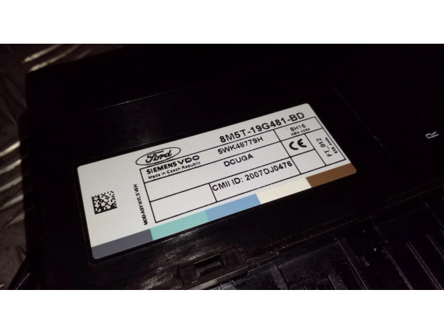 Блок комфорта 8M5T19G481BD, 5WK48779H   Ford Kuga I   