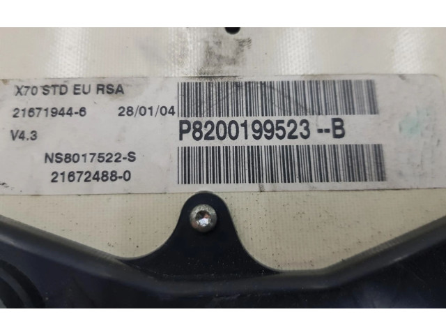 Спидометр (приборный щиток) Renault Master II  1998 - 2003 года 8200199523, NS801752221672488      