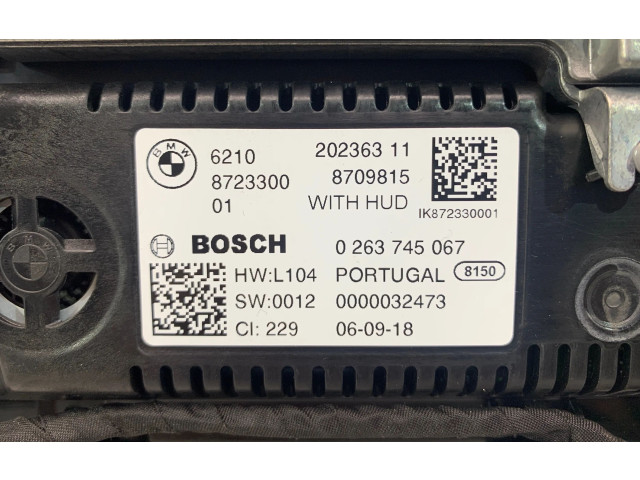 Přístrojová deska  BMW 3 G20 G21 2021 8723300  