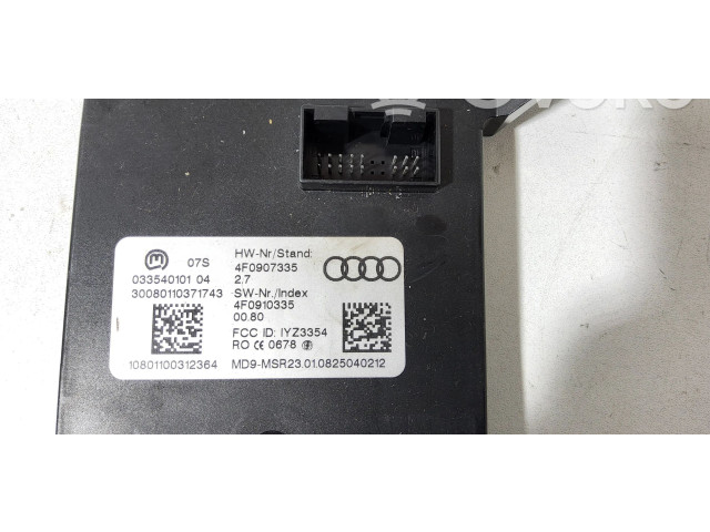 Блок управления 4F0907335, 4F0910335   Audi A6 S6 C6 4F