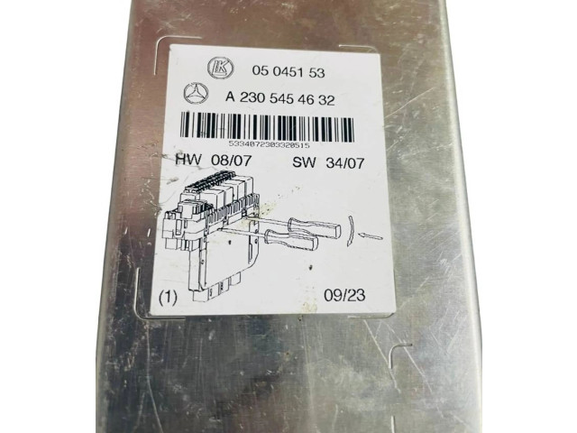   Pojistková skříňka A2305454632, 05045153   Mercedes-Benz SL R230 2001