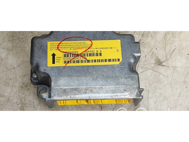 Блок подушек безопасности P8635A060, TATME2328T2135   Mitsubishi Lancer VIII