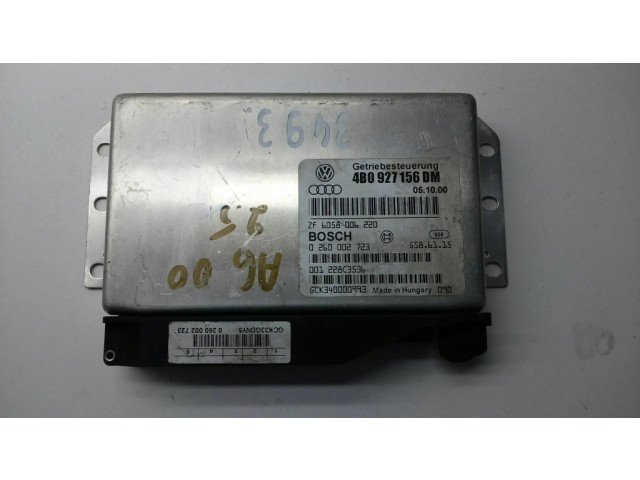 Блок управления коробкой передач 4B0927156DM, 0260002723   Audi A6 S6 C5 4B