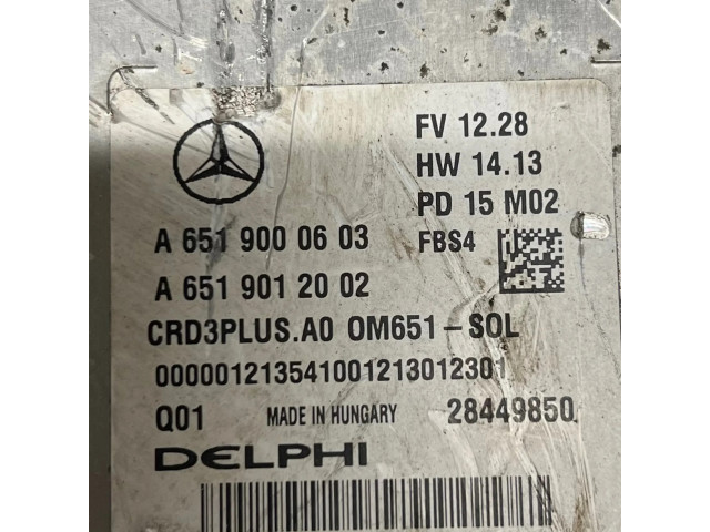 Řídící jednotka A6519000603, 28449850   Mercedes-Benz C W205 2015