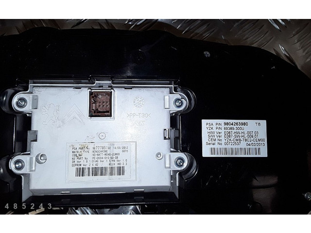Панель приборов 9804263980   Peugeot 5008       