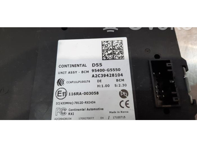 Блок комфорта 95400G5550   KIA Niro   