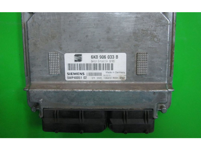 Блок управления двигателя 6K0906033B, 5WP40051   Seat Cordoba (6K)