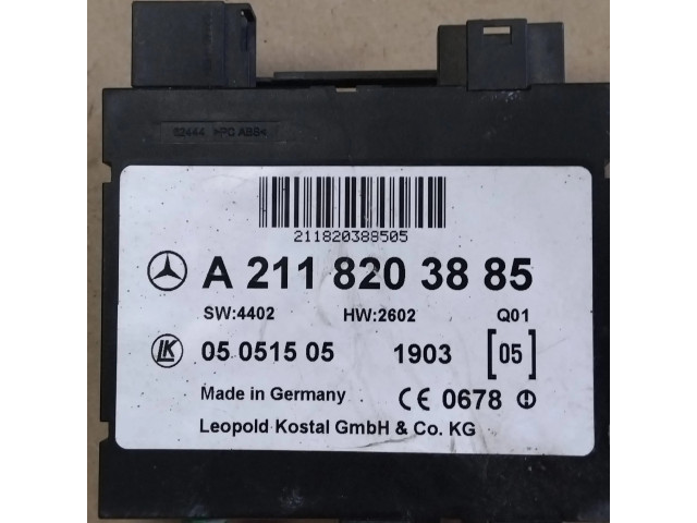Блок управления 2118203885   Mercedes-Benz E W211