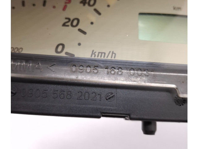 Přístrojová deska  Mercedes-Benz A W168 2002 09051680031, 09055682021  