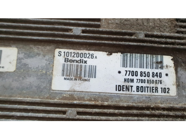 Блок управления двигателя S101200026A, S101200026   Renault Clio I