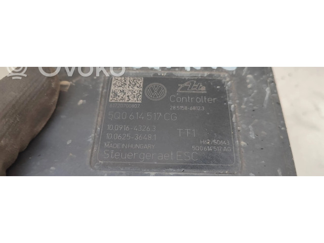Блок АБС 5Q0614517CG, 10091643263   Skoda  Superb B8 (3V)  2015-2024 года