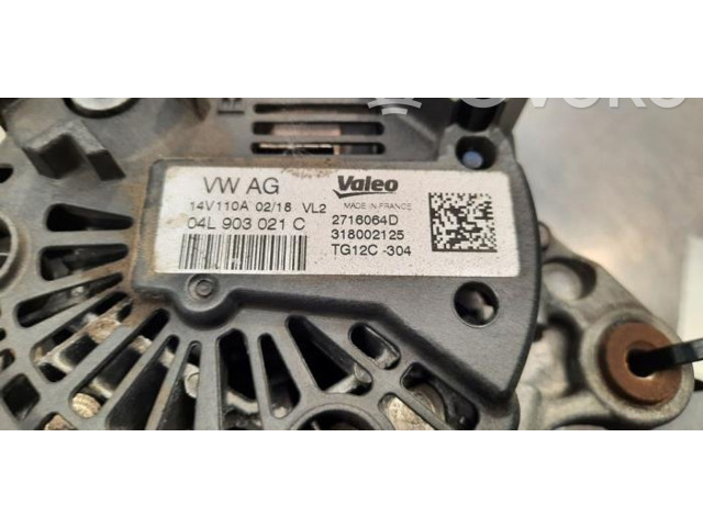 Генератор 04L903021C   Volkswagen Polo VI      