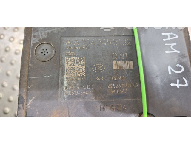 Jednotka ABS A2044313712, A2045455132   Mercedes-Benz C W204 2008