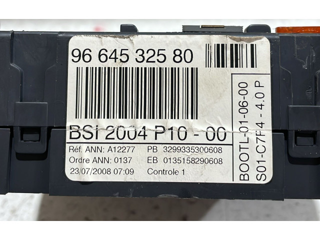 Řídící jednotka SW9665424480, SW9665424480   Citroen C2 2008