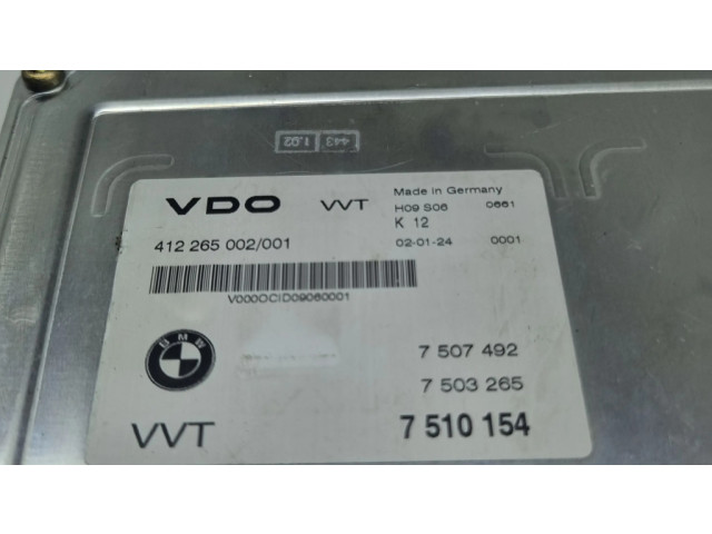 Блок управления коробкой передач 7510154, 412265002001   BMW 7 E65 E66