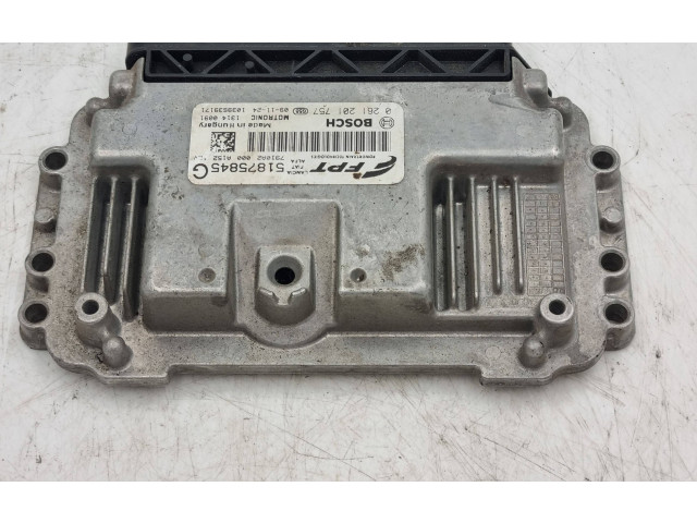 Řídící jednotka 0261201757, 51875845G   Fiat Bravo 2007