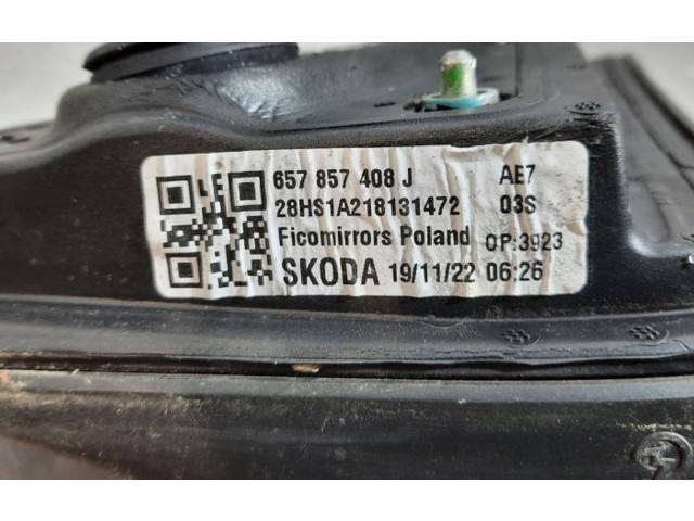 Zpětné zrcátko  Skoda Scala 2020  657857508J  