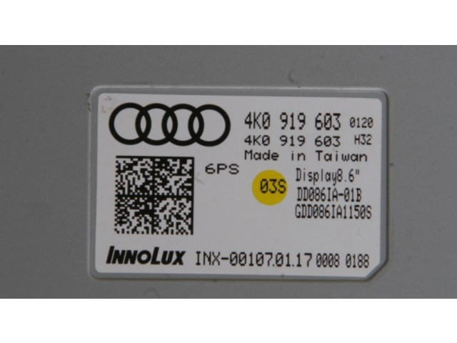 Дисплей    4K0919603   Audi A7 S7 4K8