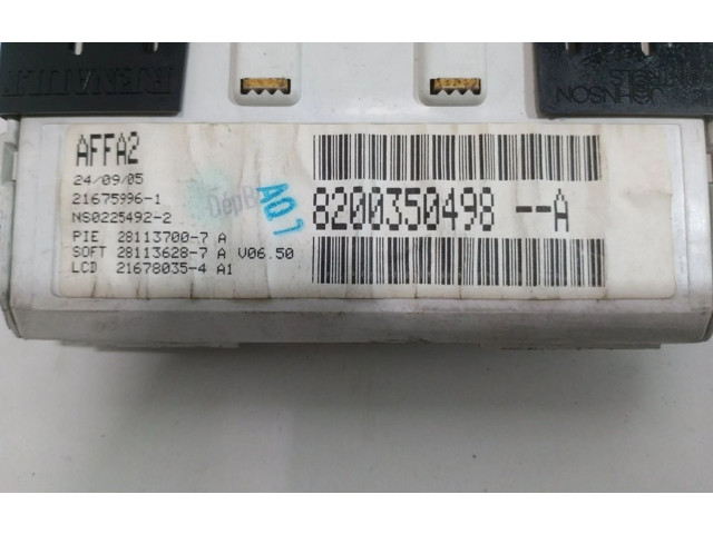 Дисплей    8200350498A   Renault Megane II