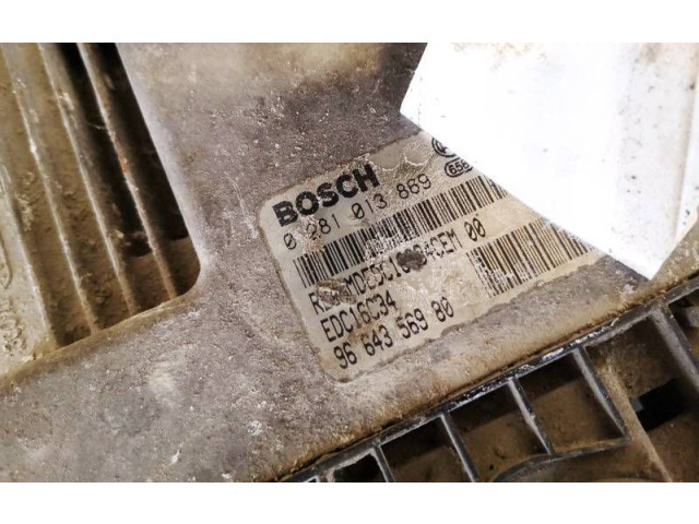 Řídící jednotka 9664356980, 0281013869   Fiat Scudo 2009
