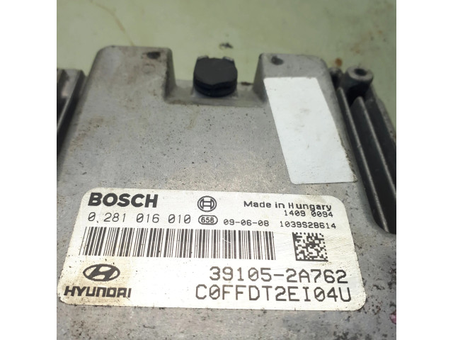 Řídící jednotka 391052A762, 0281016010   Hyundai i30 2009