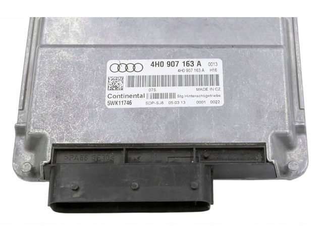 Блок управления коробкой передач 4H0907163A, 5WK11746   Audi A8 S8 D4 4H