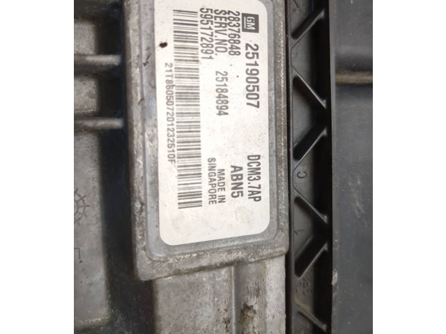Řídící jednotka 28376848, 25190507   Opel Antara 2014