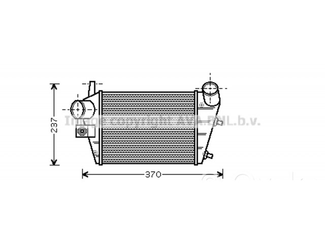 Интеркулер  60686738   Alfa Romeo 156 1.6