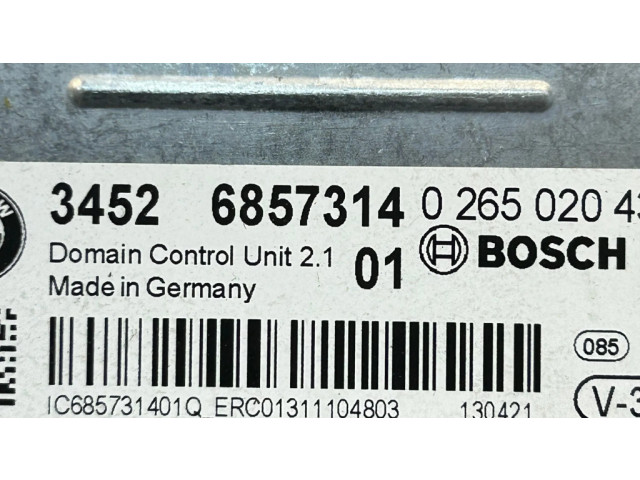Блок подушек безопасности 6857314   BMW 5 GT F07
