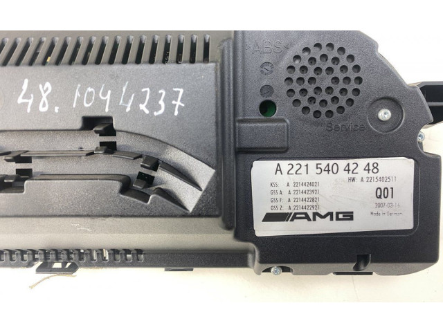 Панель приборов 0263650105, A2215402548   Mercedes-Benz CL C216       