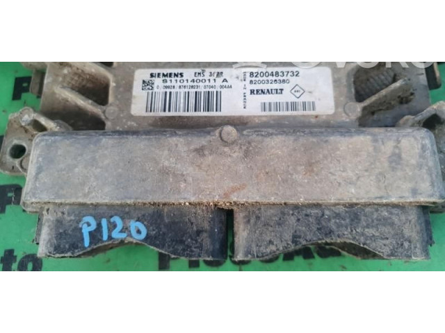 Блок управления двигателем Блок управления 8200483732, S110140011A   Renault Logan I