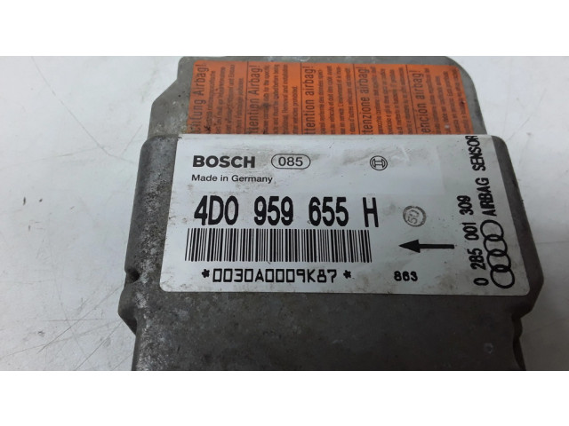 Блок подушек безопасности 4D0959655H   Audi A8 S8 D2 4D