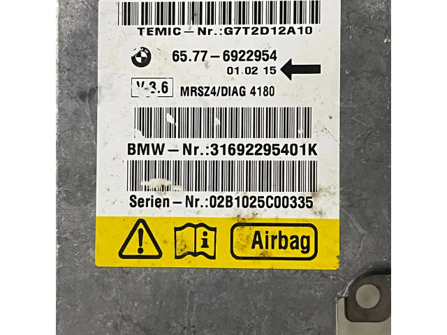 Блок подушек безопасности 6922954, 31692295401K   BMW Z3 E36
