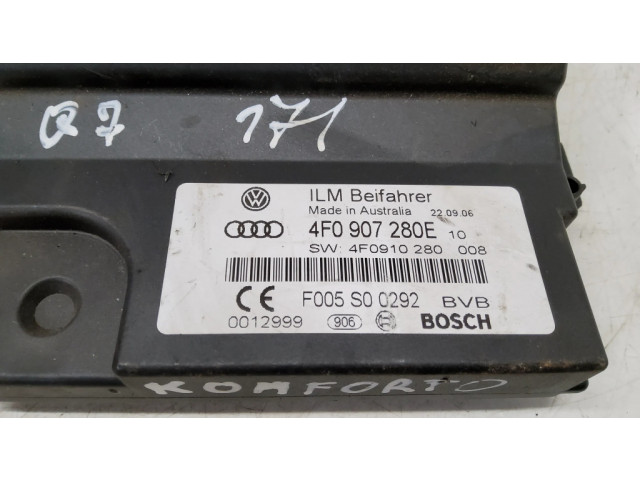 Блок управления 4F0907280E   Audi Q7 4L