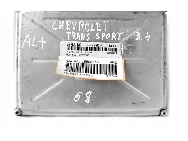 Блок управления двигателя 12209614   Chevrolet Alero