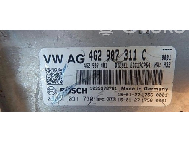 Řídící jednotka 4G2907311CC   Audi A7 S7 4G 2014